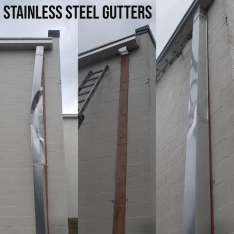 Gutter Fabrication & Installation | CMS Roofing